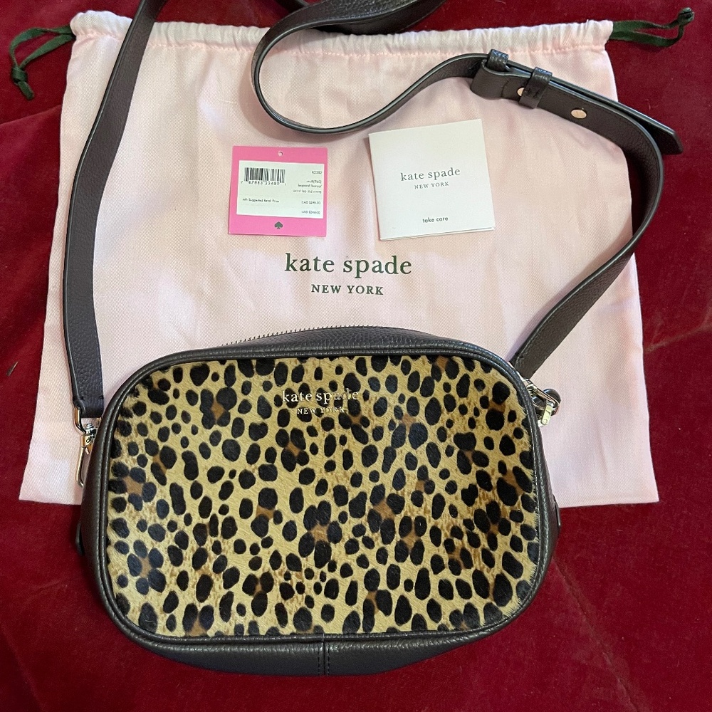 Kate Spade Leopard Crossbody bag
